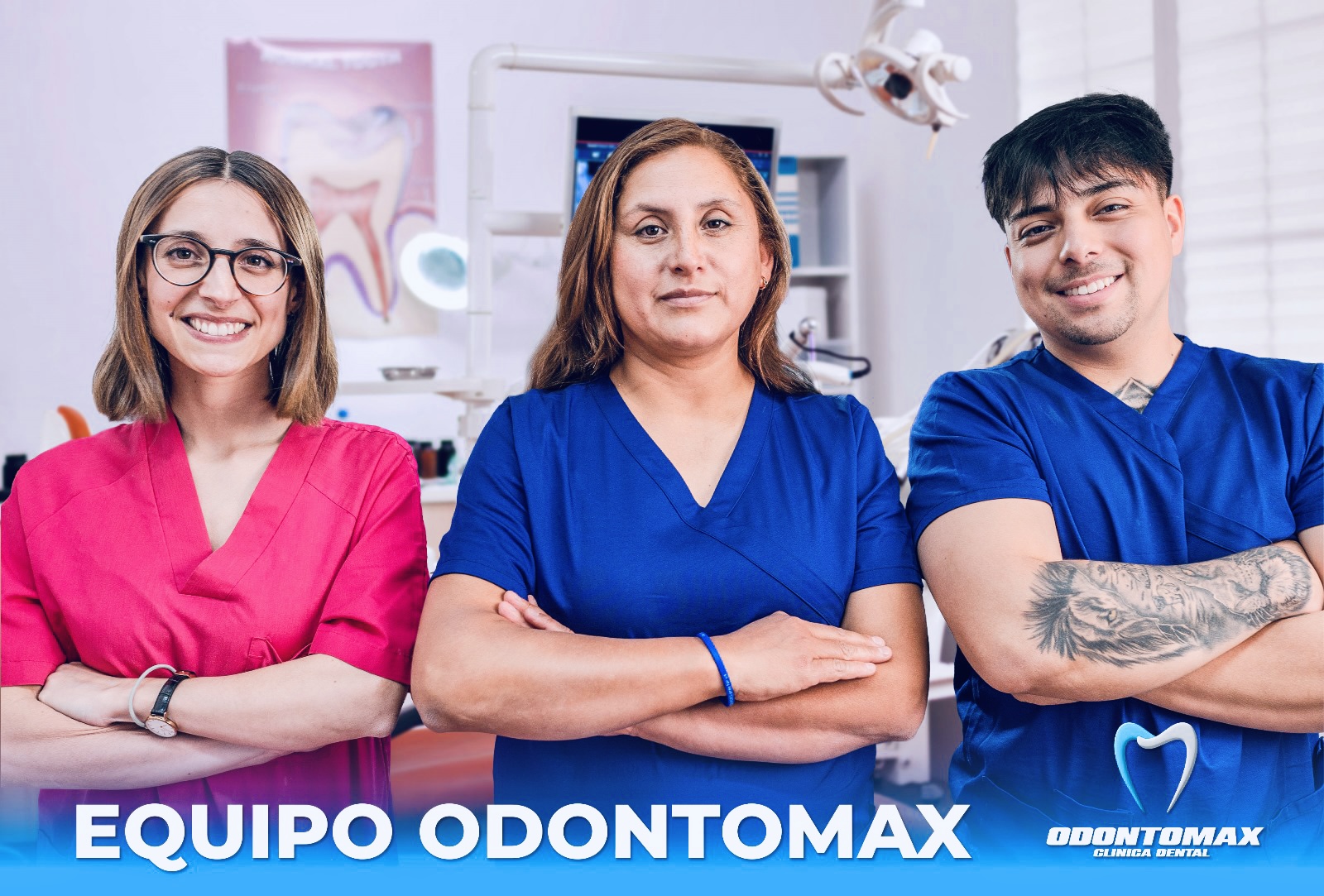 Equipo médico completo de Dental Román Tijuana — dentistas especializados en diferentes áreas